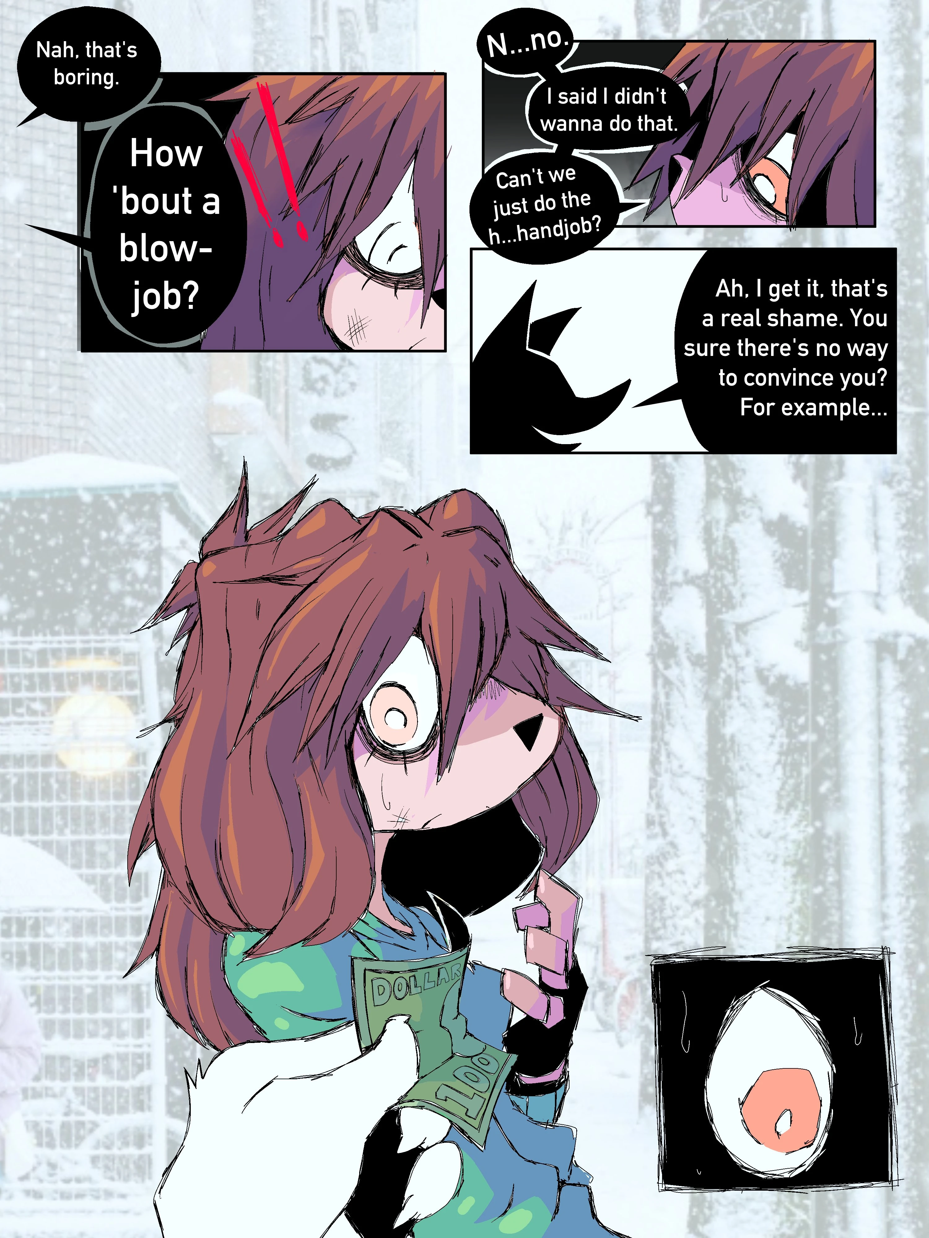 Homeless Dog porn comic picture 8