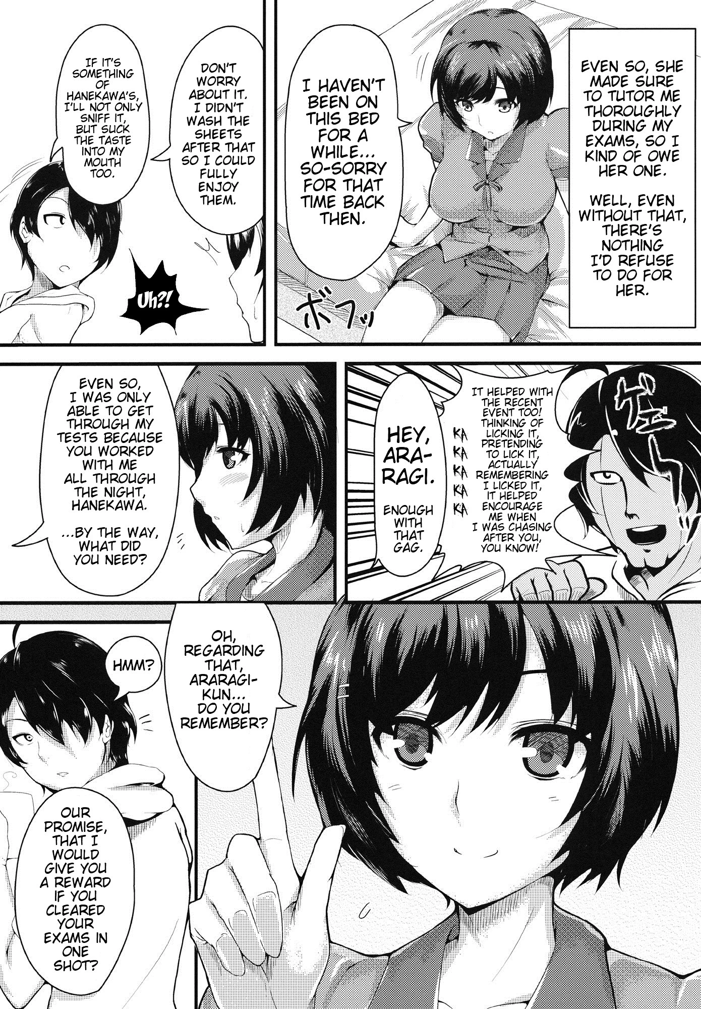 Homemonogatari porn comic picture 3