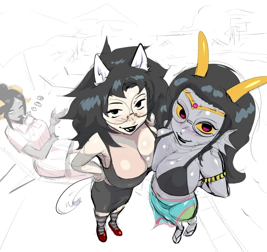 Homestuck porn comic picture 3