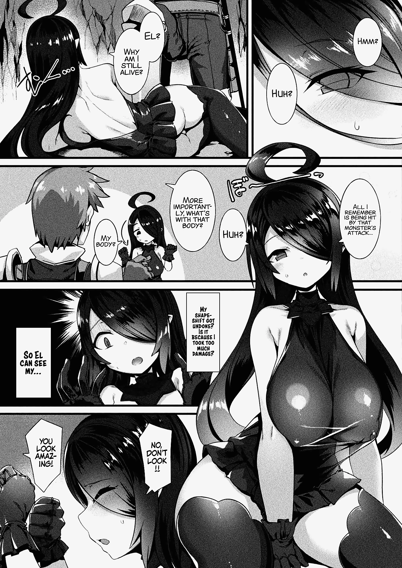 Honto no Sugata wa miserarenai! Kouhen porn comic picture 7