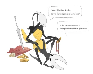 Hornet x Shakra porn comic picture 1