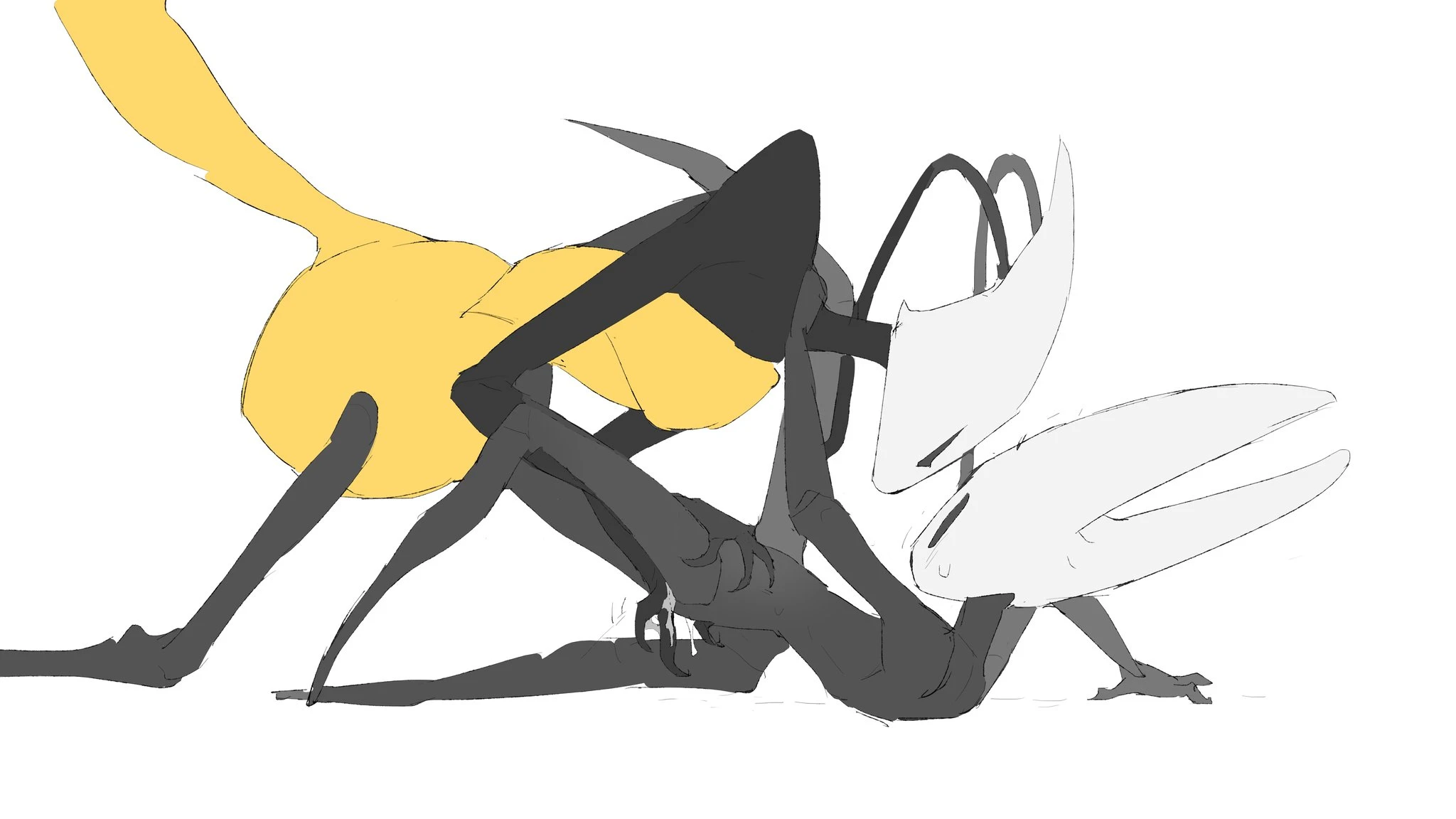 Hornet x Shakra porn comic picture 2