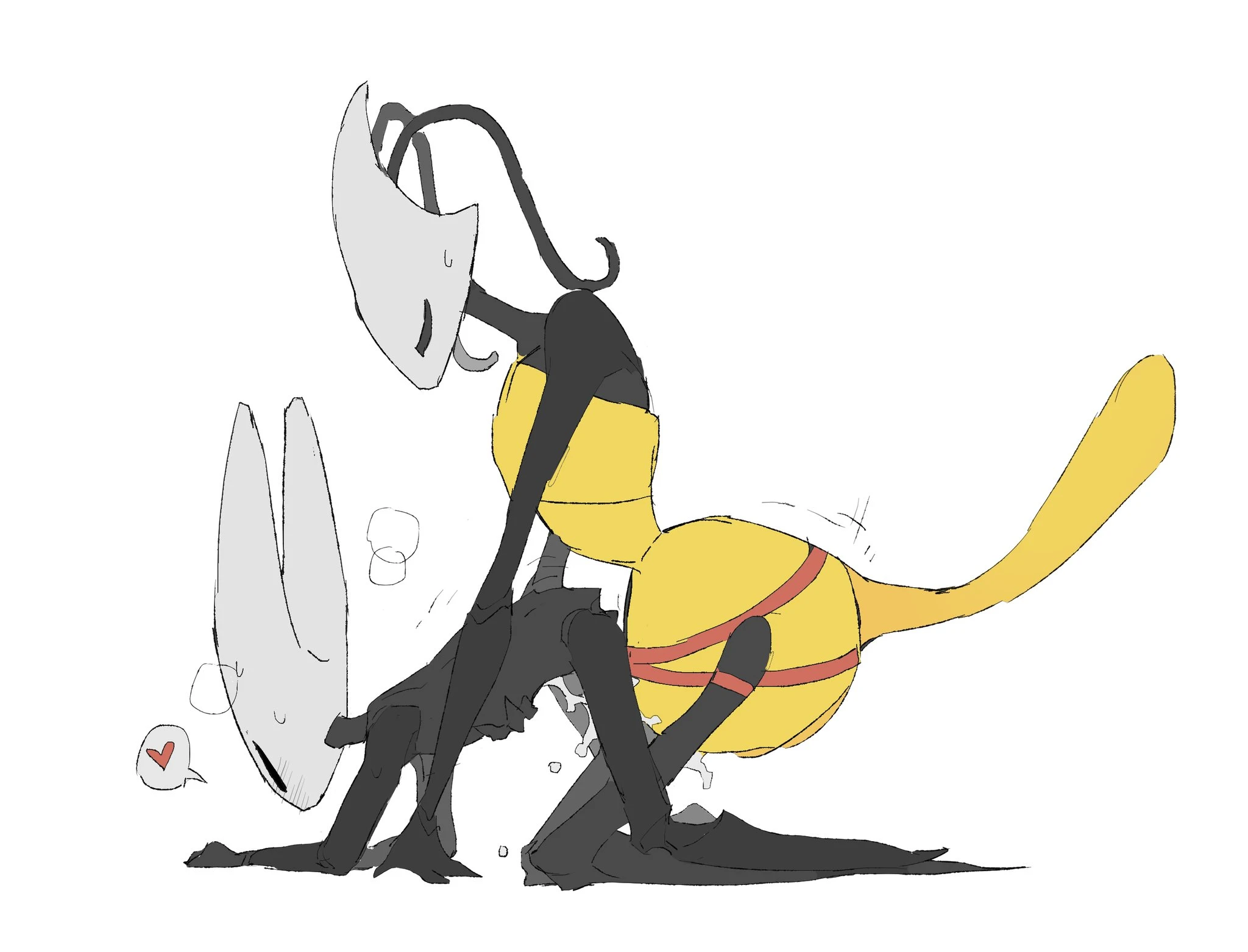 Hornet x Shakra porn comic picture 3
