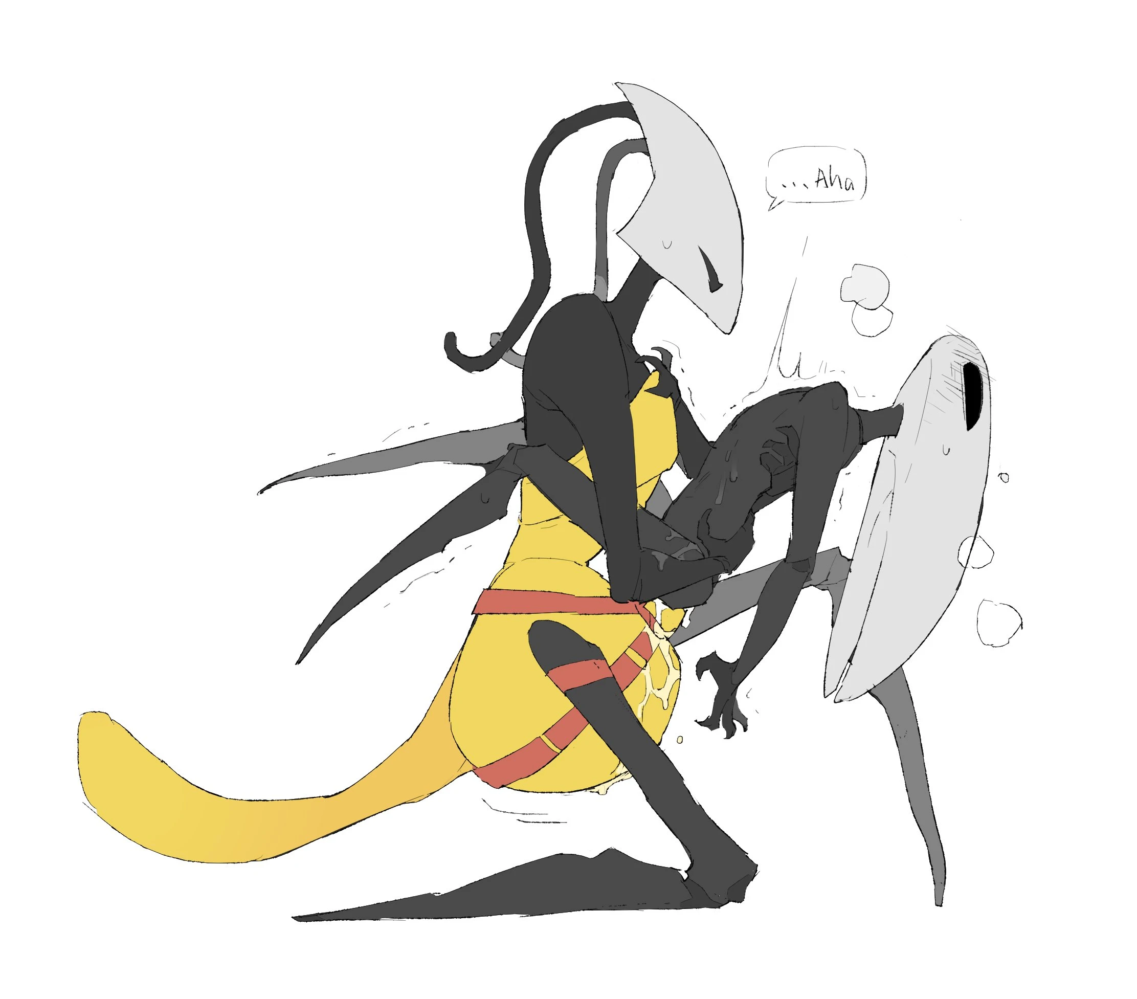 Hornet x Shakra porn comic picture 4