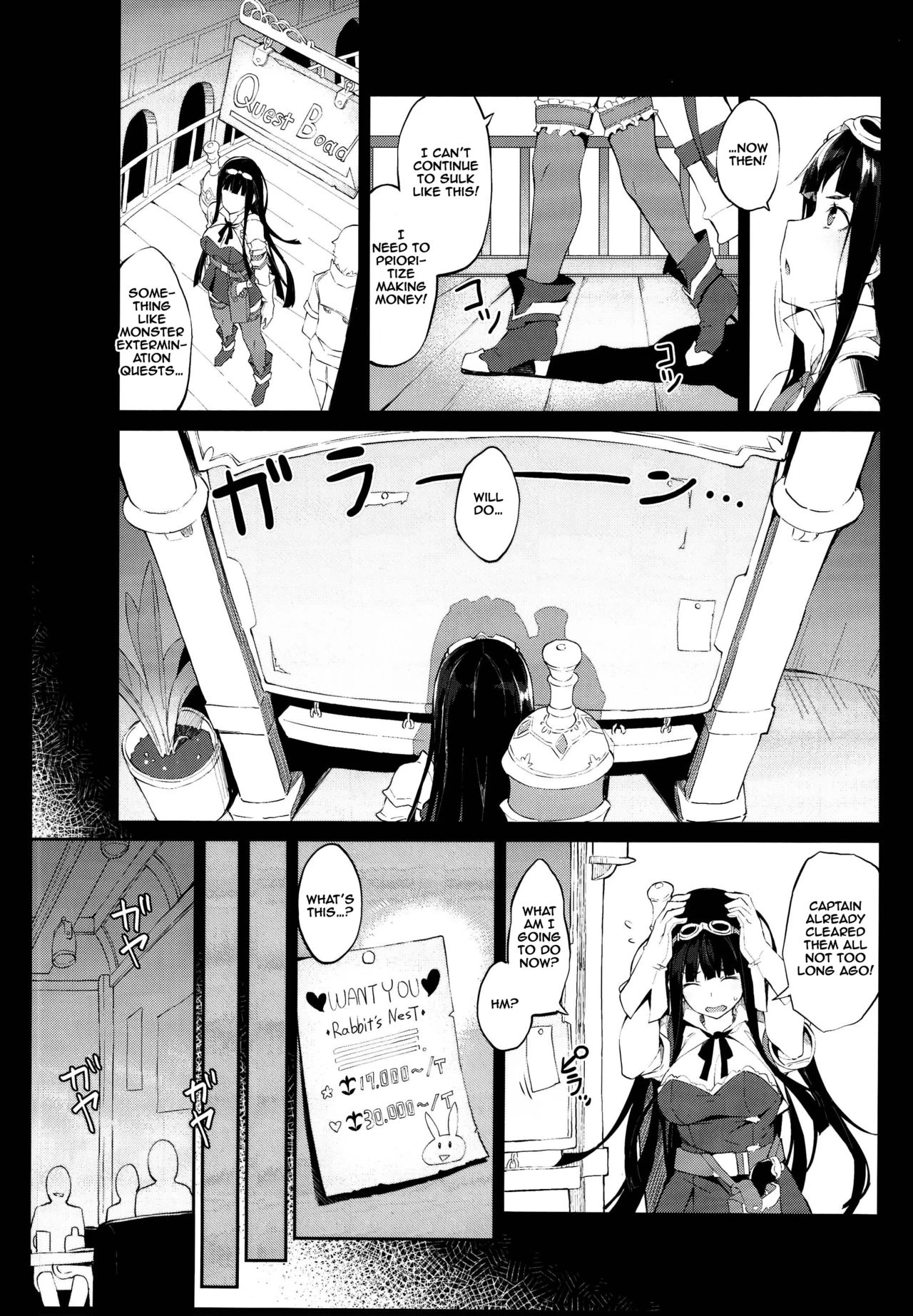 Horny bunny porn comic picture 4