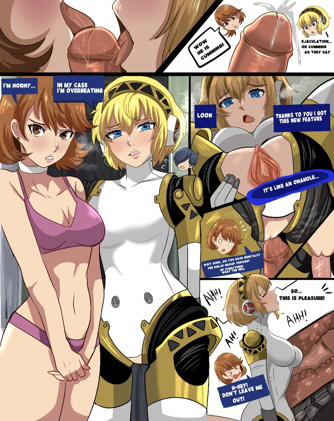 Horny Hour porn comic picture 7