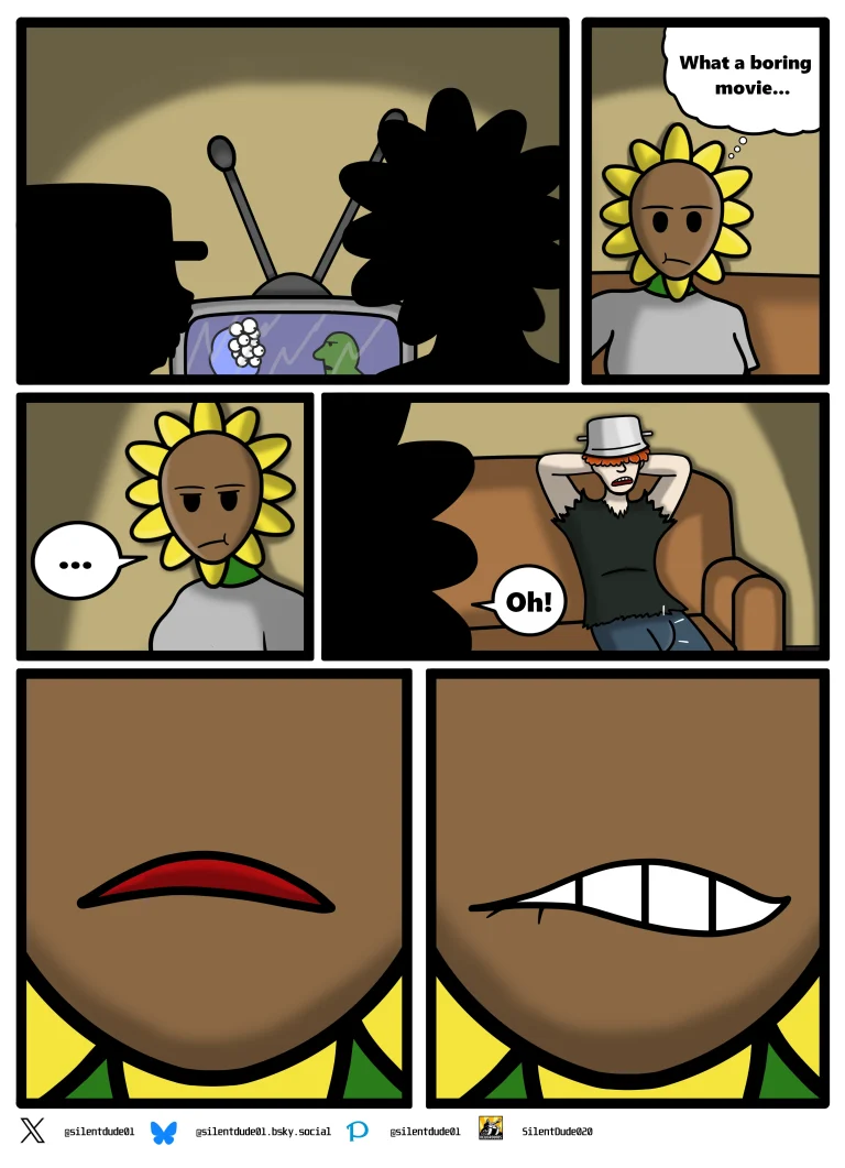 Horny Plants vs Zombie porn comic picture 1