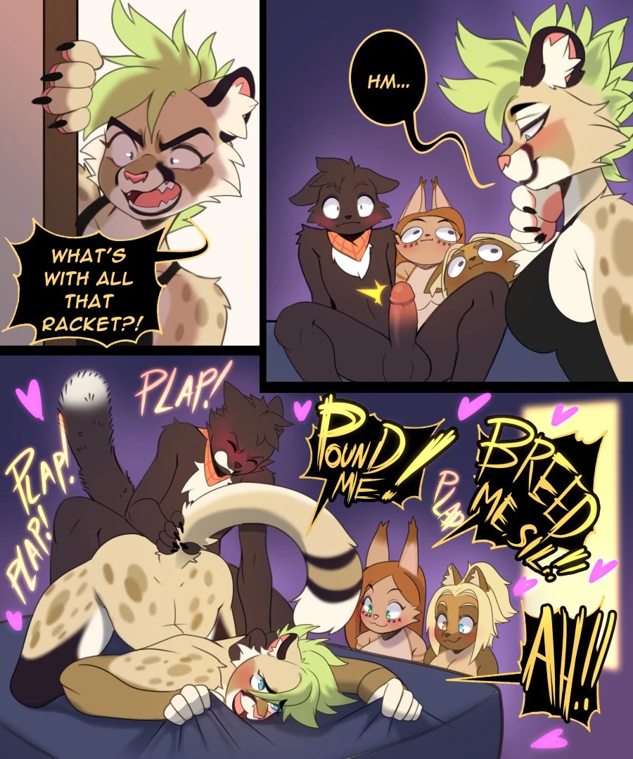 Horny Squad porn comic picture 3