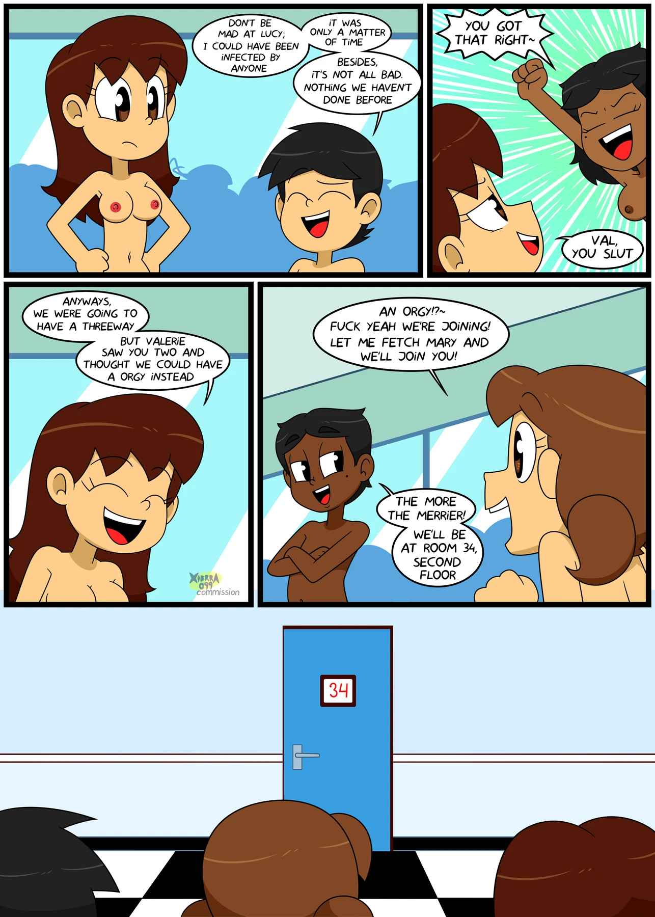 Horny Virus porn comic picture 11