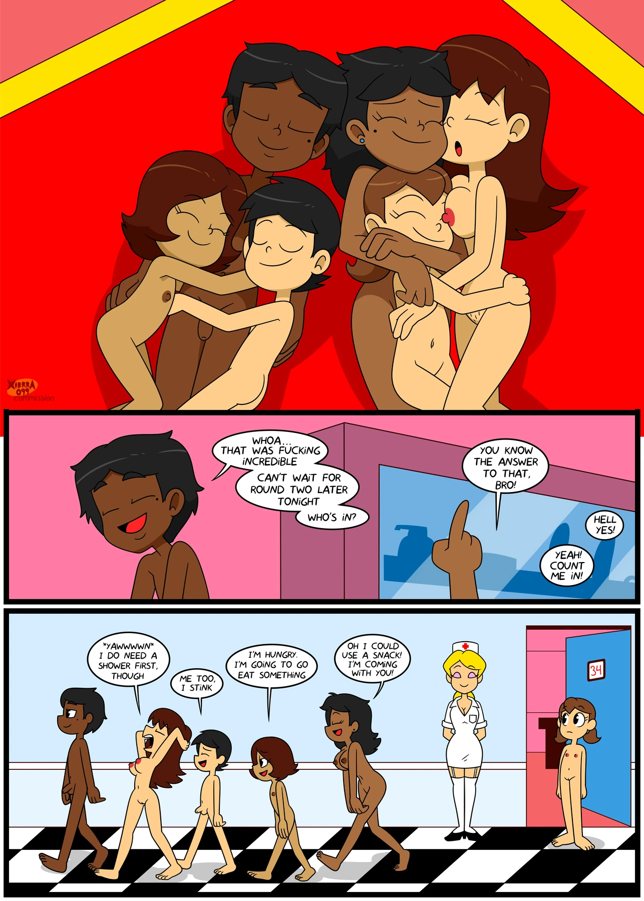 Horny Virus porn comic picture 21