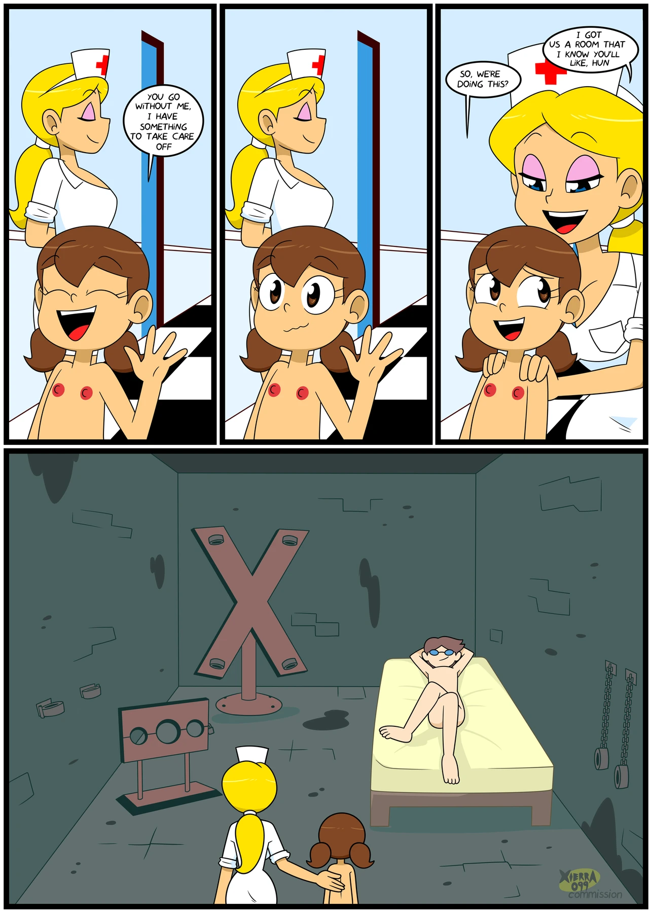 Horny Virus porn comic picture 22