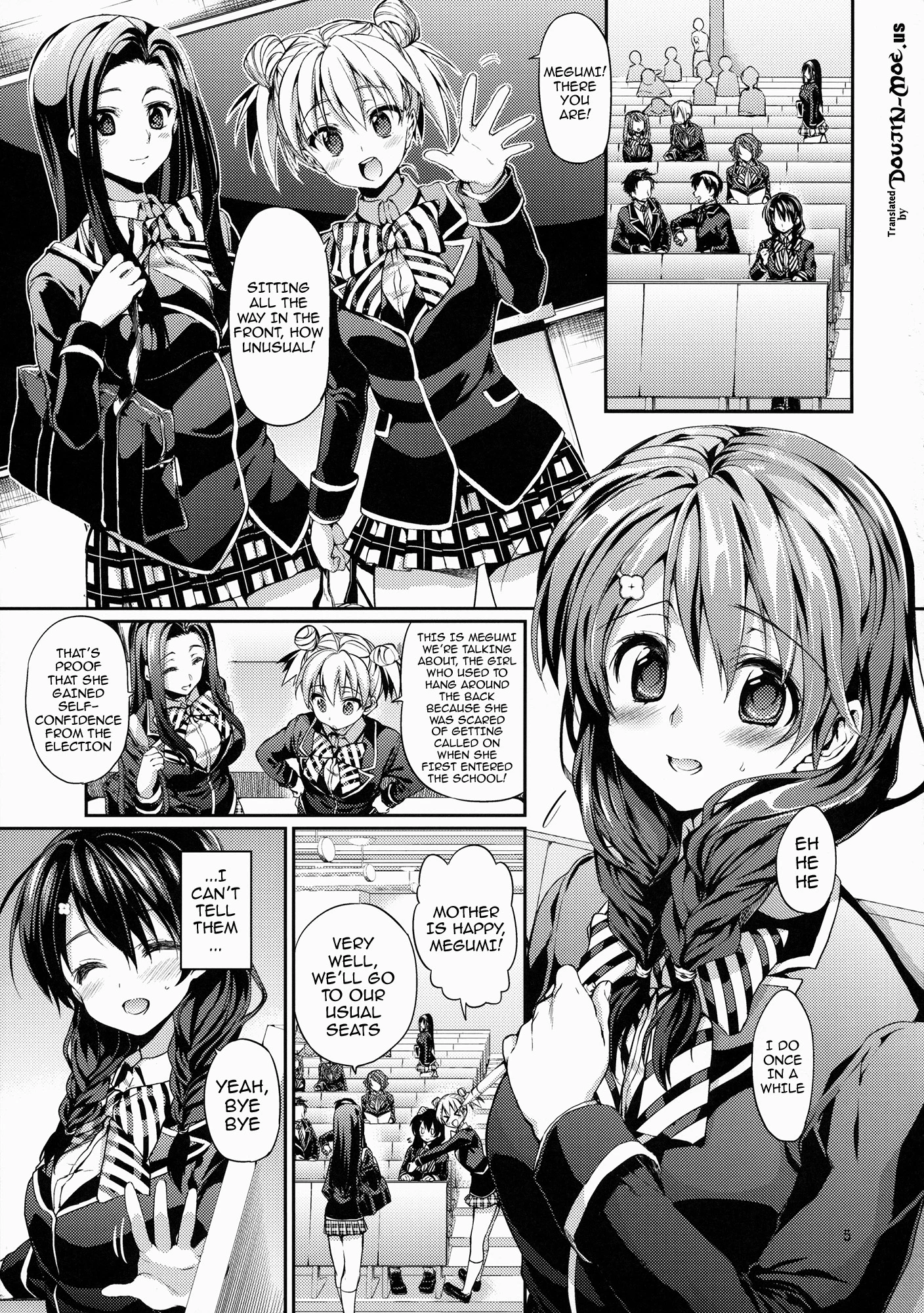Houkago Hospitality 2 porn comic picture 2