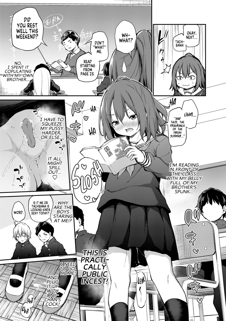 How I Got Too Carried Away and Fucked My Younger Sister After porn comic picture 3