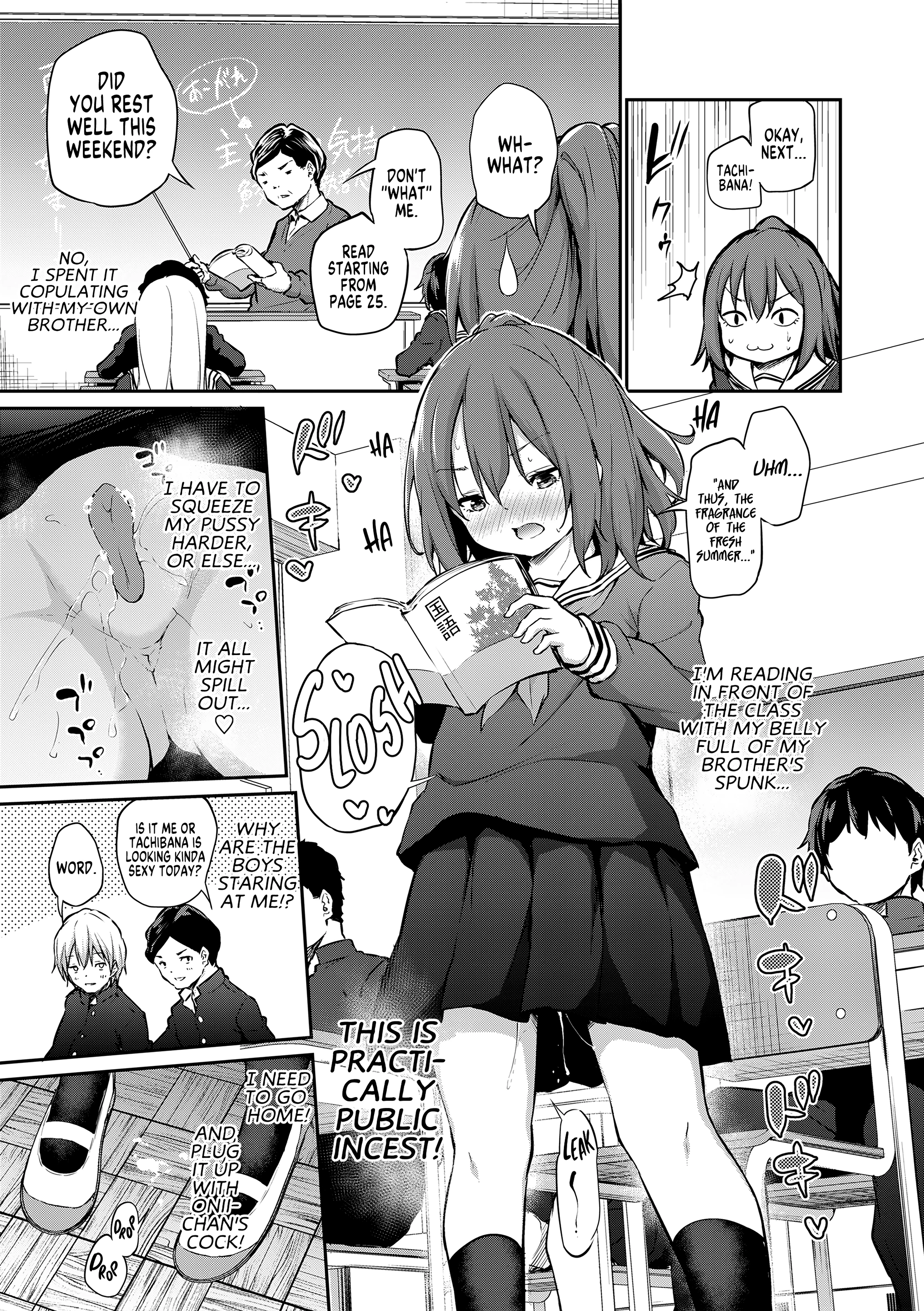 How I Got Too Carried Away and Fucked My Younger Sister After porn comic picture 3
