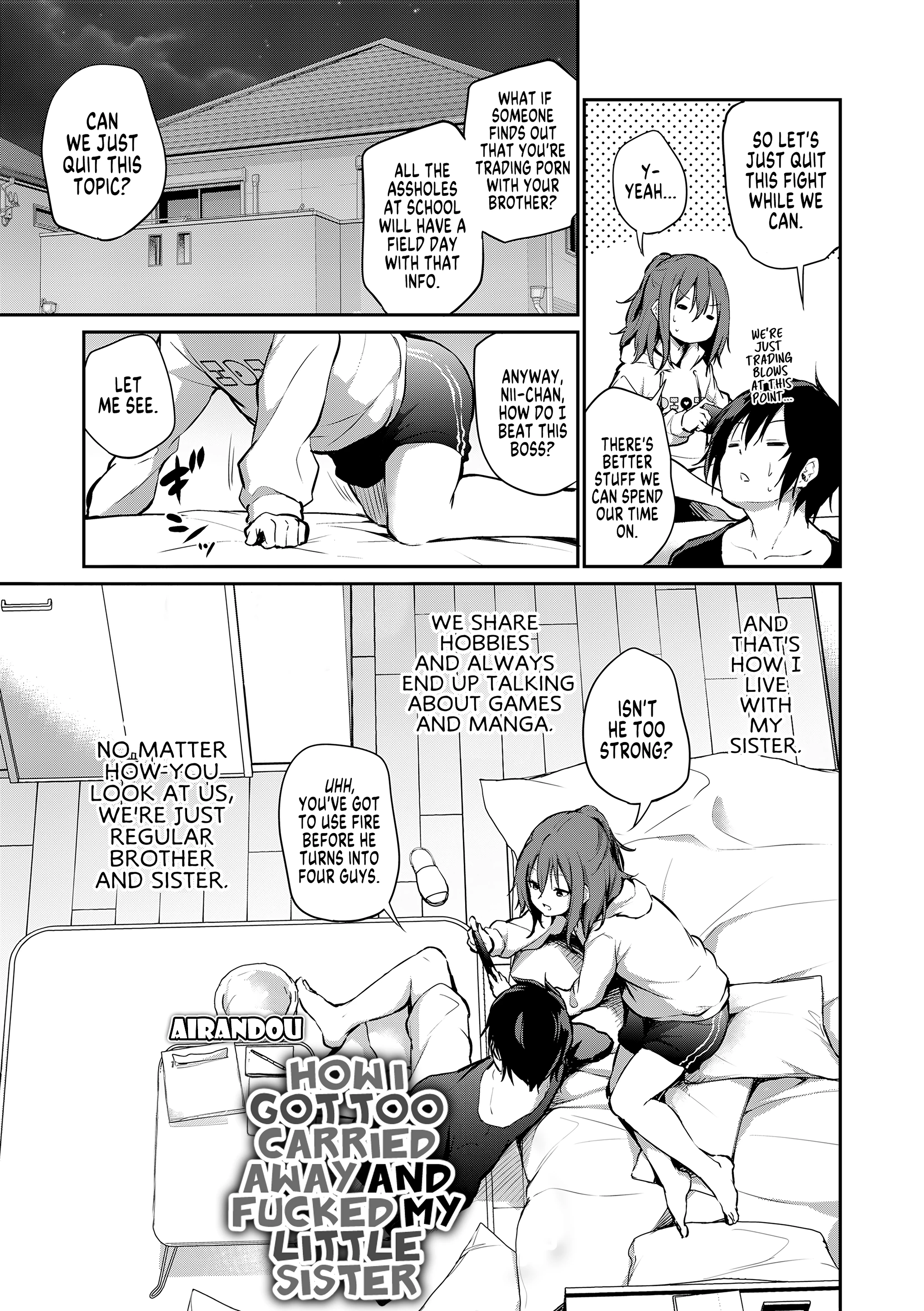 How I Got Too Carried Away and Fucked My Younger Sister porn comic picture 3