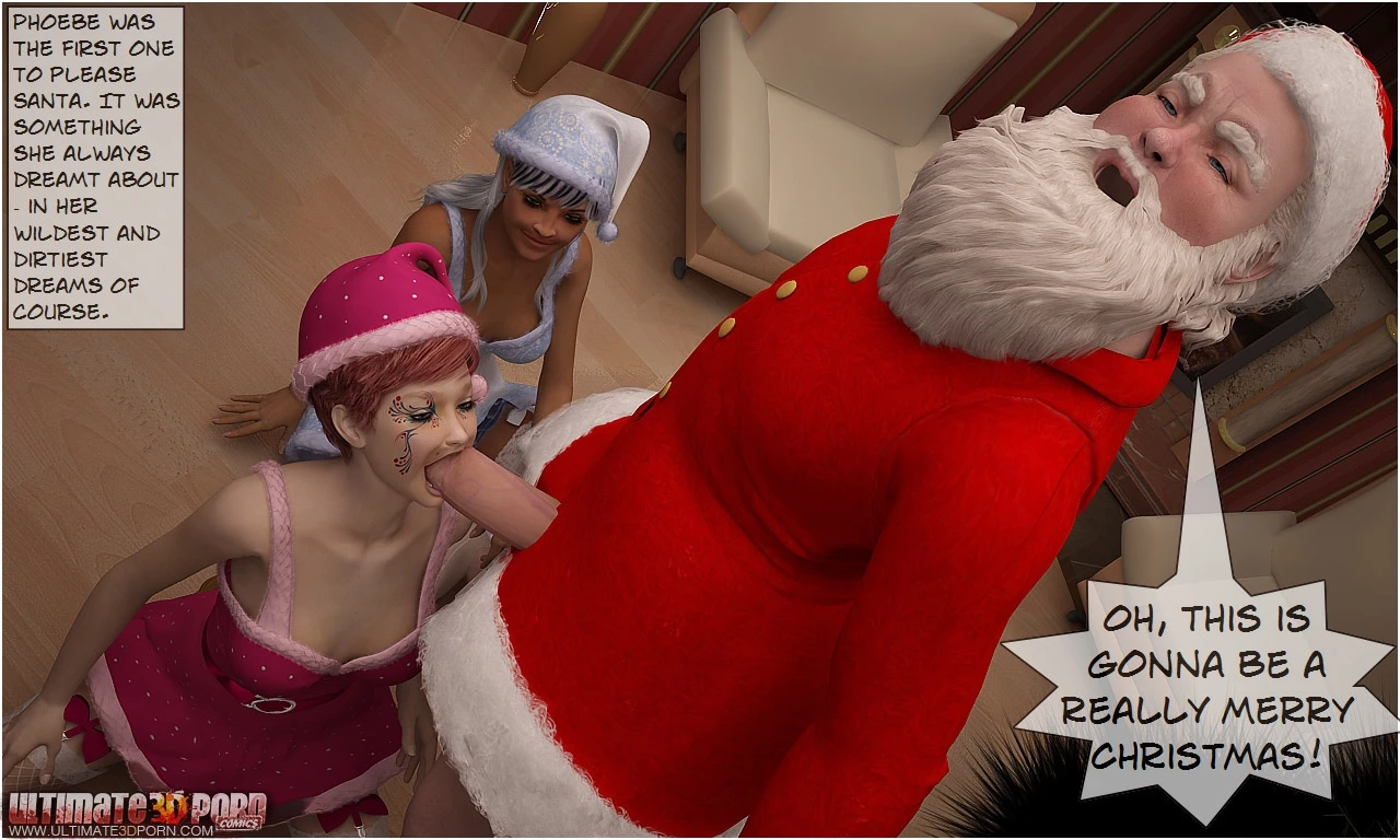 How Santa Celebrated Christmas porn comic picture 13