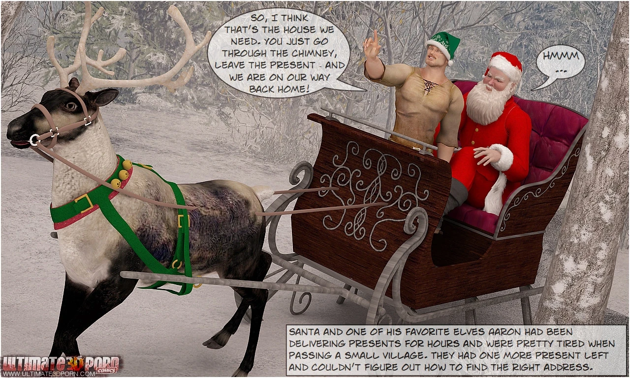 How Santa Celebrated Christmas porn comic picture 2