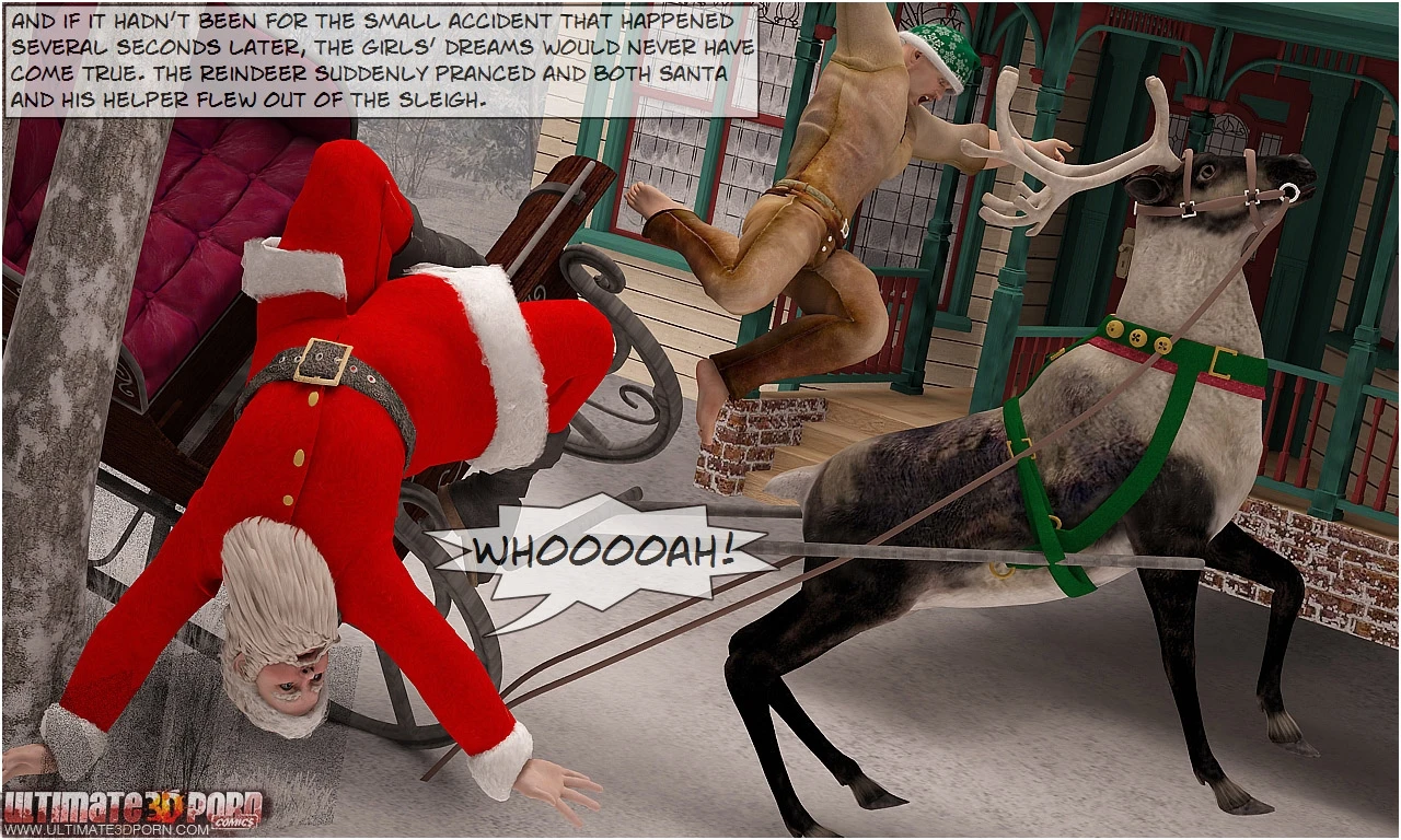 How Santa Celebrated Christmas porn comic picture 5