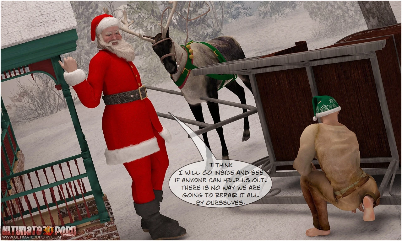 How Santa Celebrated Christmas porn comic picture 6