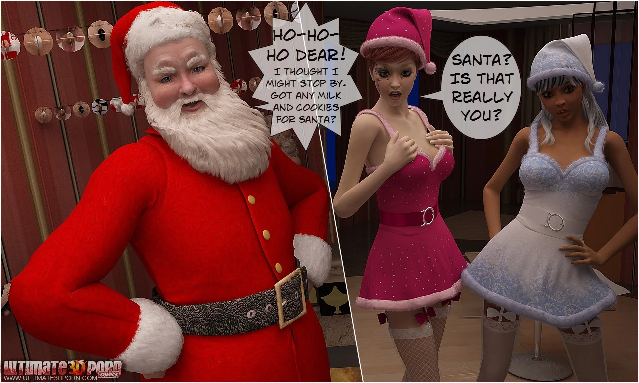 How Santa Celebrated Christmas porn comic picture 7