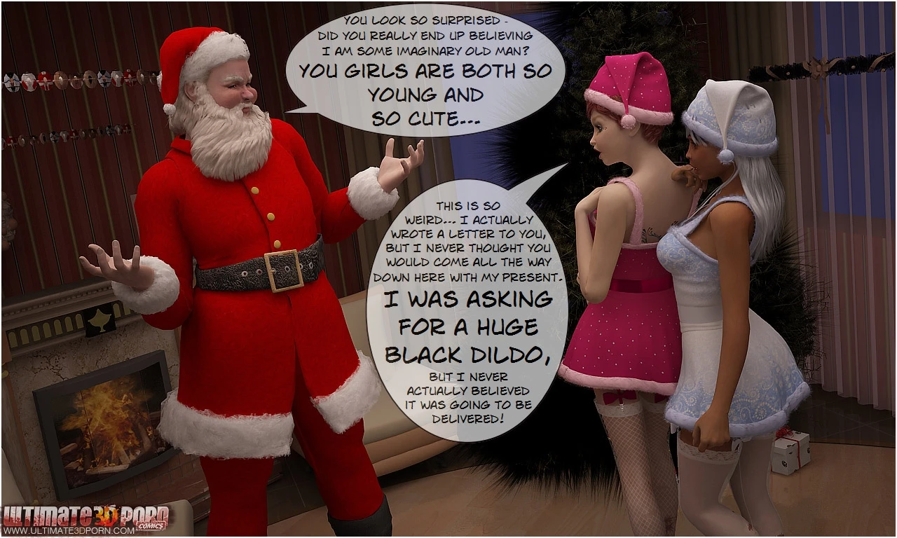 How Santa Celebrated Christmas porn comic picture 8