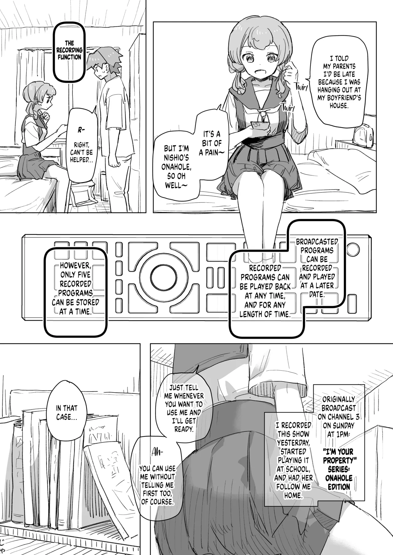Human Manipulating Remote Control 2 porn comic picture 6