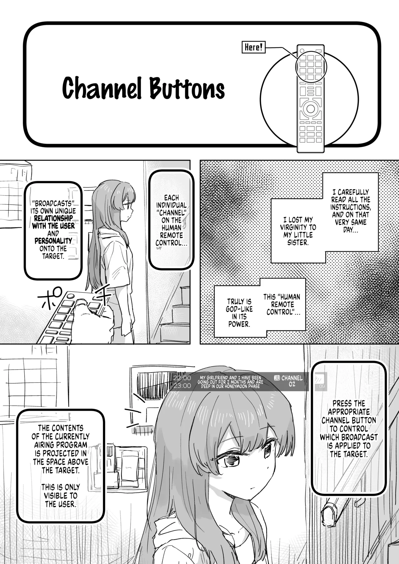Human Manipulating Remote Control porn comic picture 12