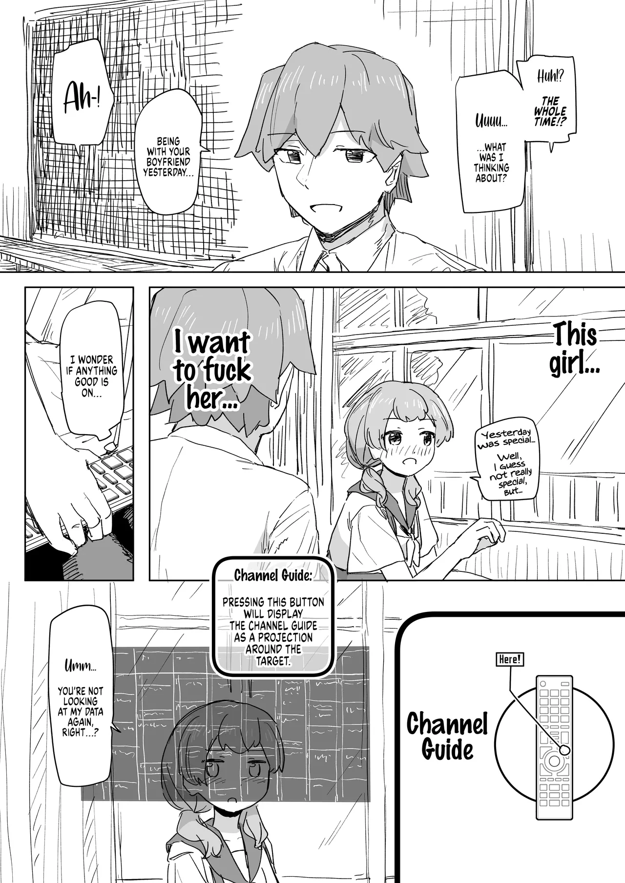 Human Manipulating Remote Control porn comic picture 28