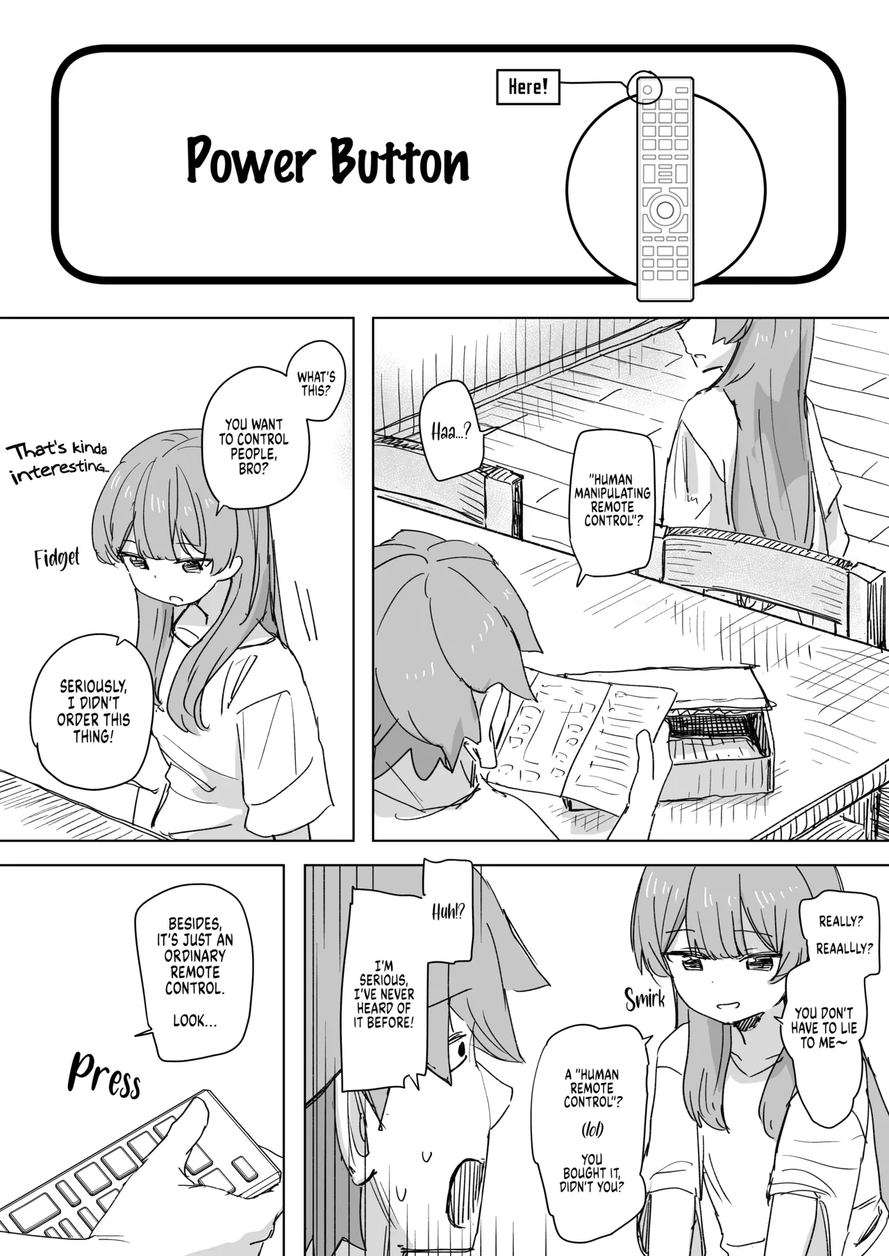 Human Manipulating Remote Control porn comic picture 6