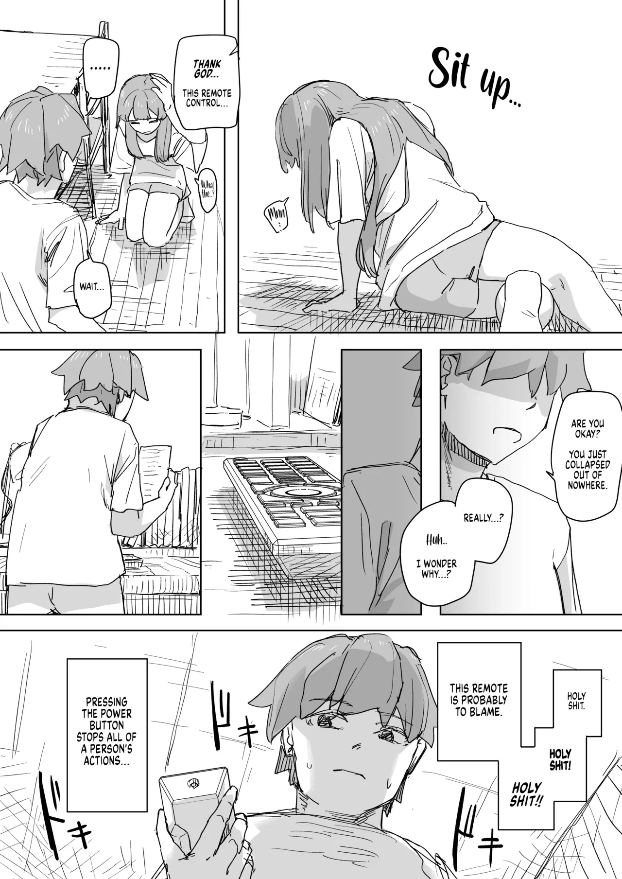Human Manipulating Remote Control porn comic picture 8