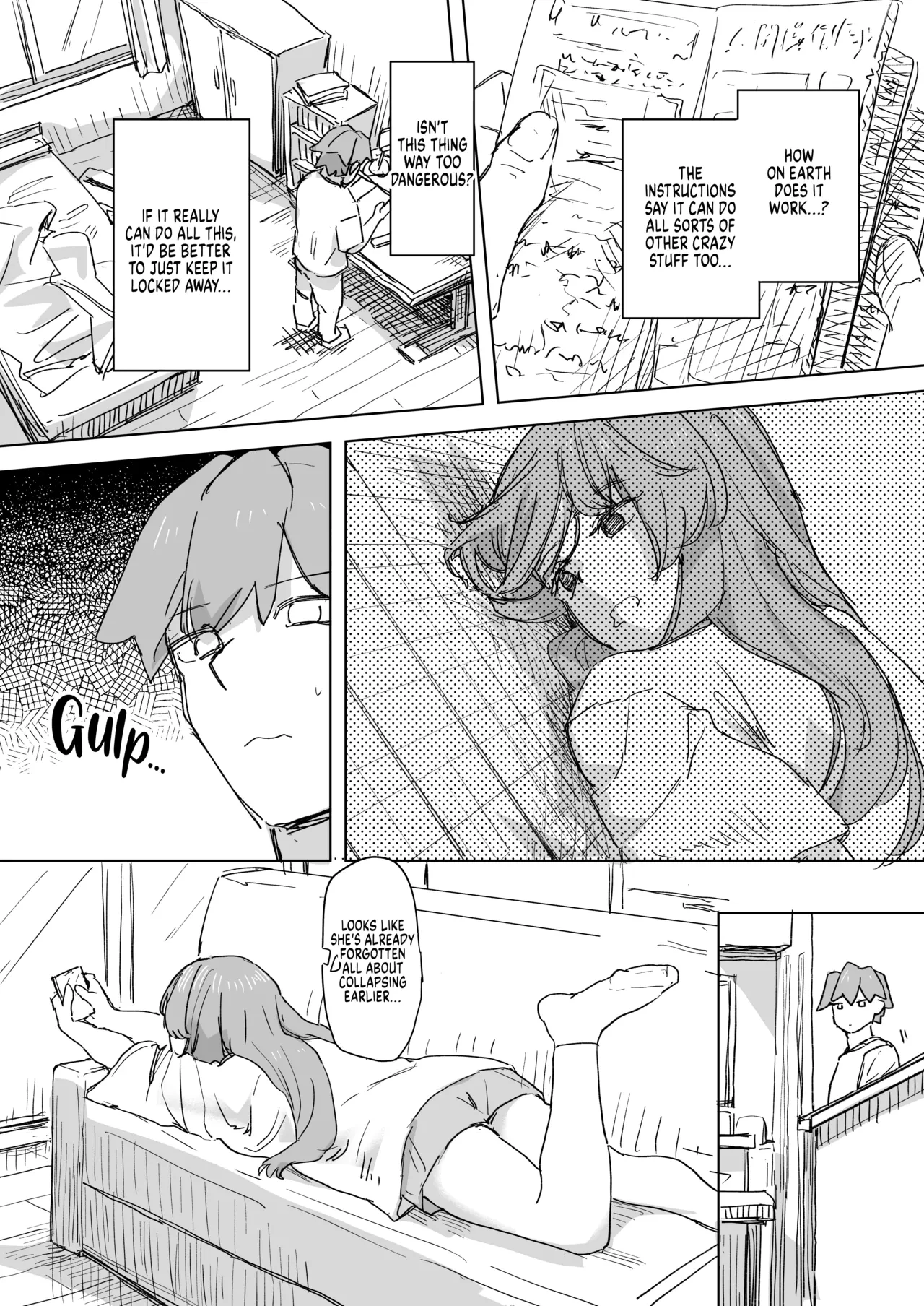 Human Manipulating Remote Control porn comic picture 9