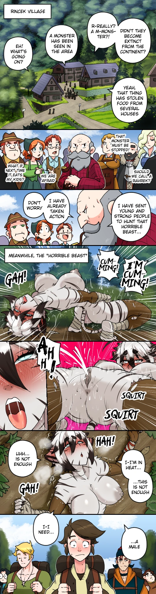 Hunter Hunted porn comic picture 1