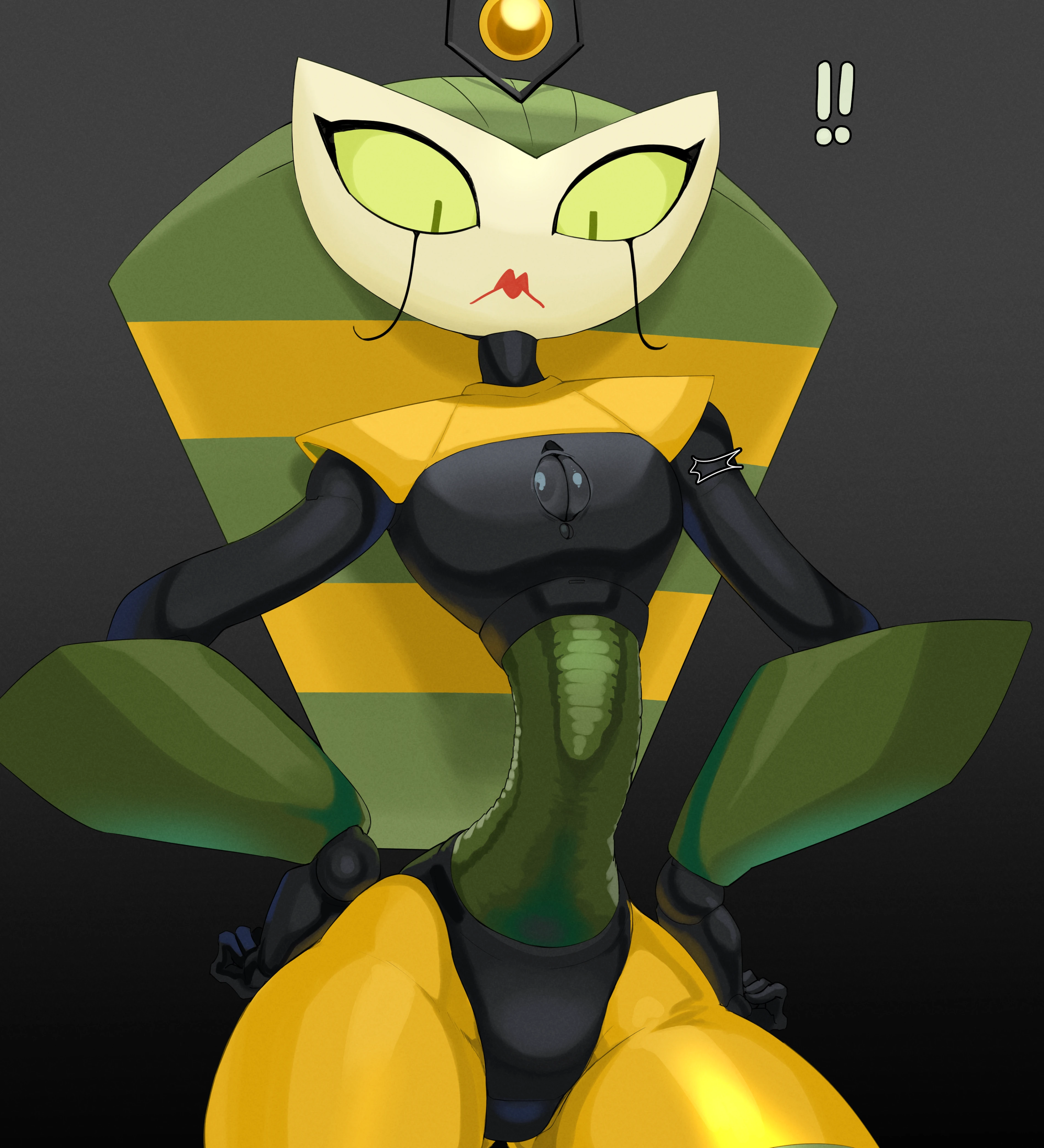 "I am a robot, I have no boobs!" porn comic picture 2