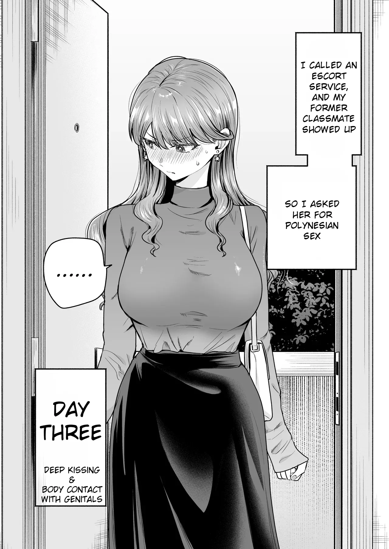 I Called an Escort Service, and My Old Classmate Showed Up - Day 6 of Polynesian Sex - デリヘル呼んだら元同級生が来た〜ポリネシアンセックス6日目 porn comic picture 5