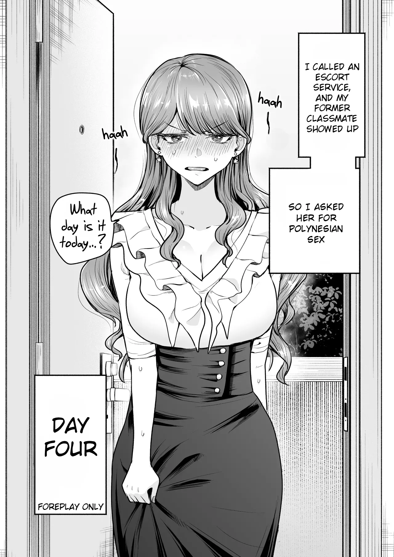 I Called an Escort Service, and My Old Classmate Showed Up - Day 6 of Polynesian Sex - デリヘル呼んだら元同級生が来た〜ポリネシアンセックス6日目 porn comic picture 6