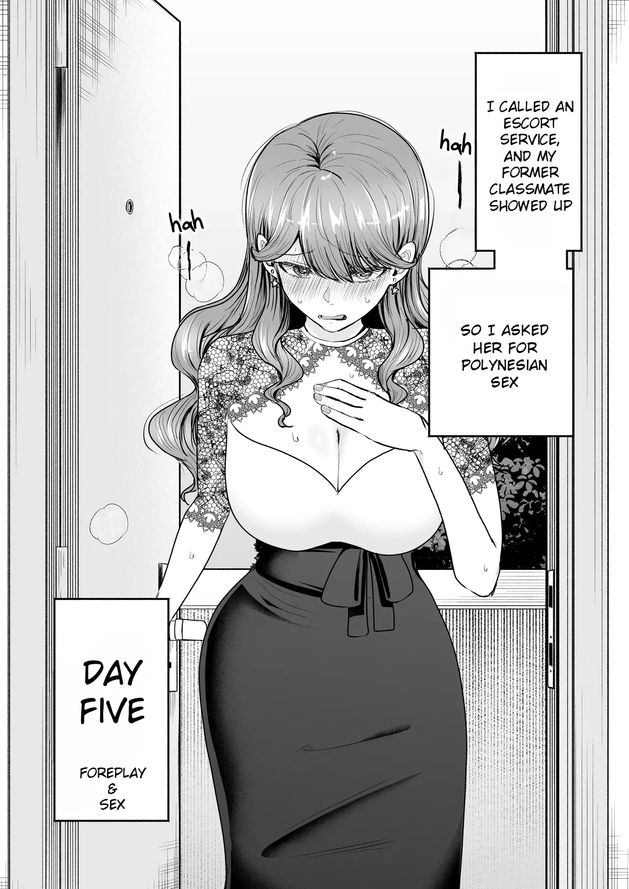 I Called an Escort Service, and My Old Classmate Showed Up - Day 6 of Polynesian Sex - デリヘル呼んだら元同級生が来た〜ポリネシアンセックス6日目 porn comic picture 7