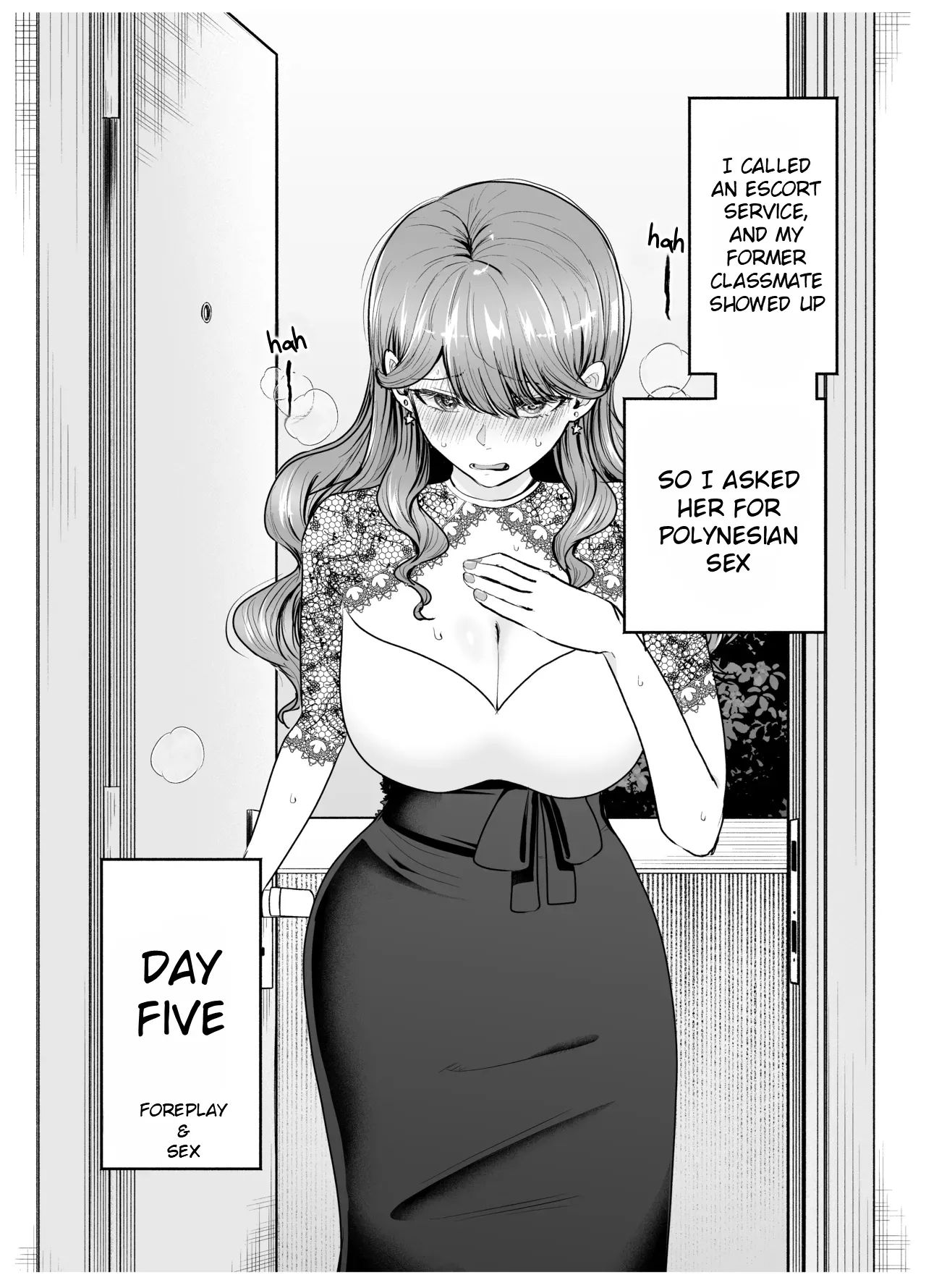 I Called an Escort Service, and My Old Classmate Showed Up - Polynesian Sex Edition - デリヘル呼んだら元同級生が来た〜ポリネシアンセックス編 porn comic picture 23