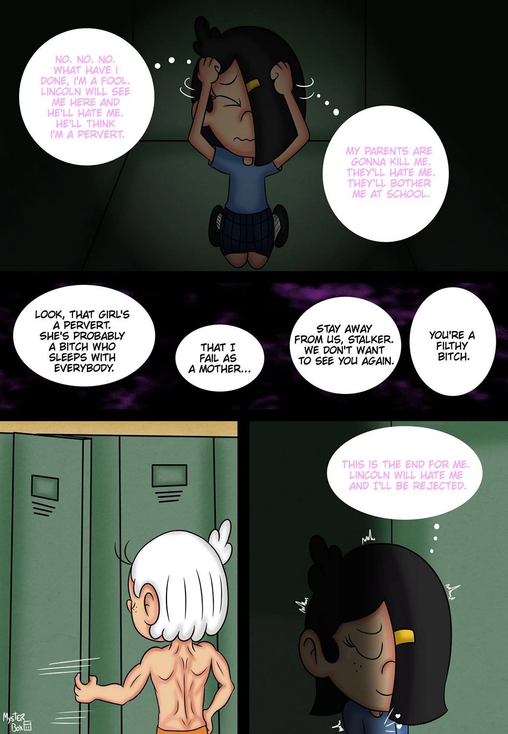 I captured a pervert girl porn comic picture 4