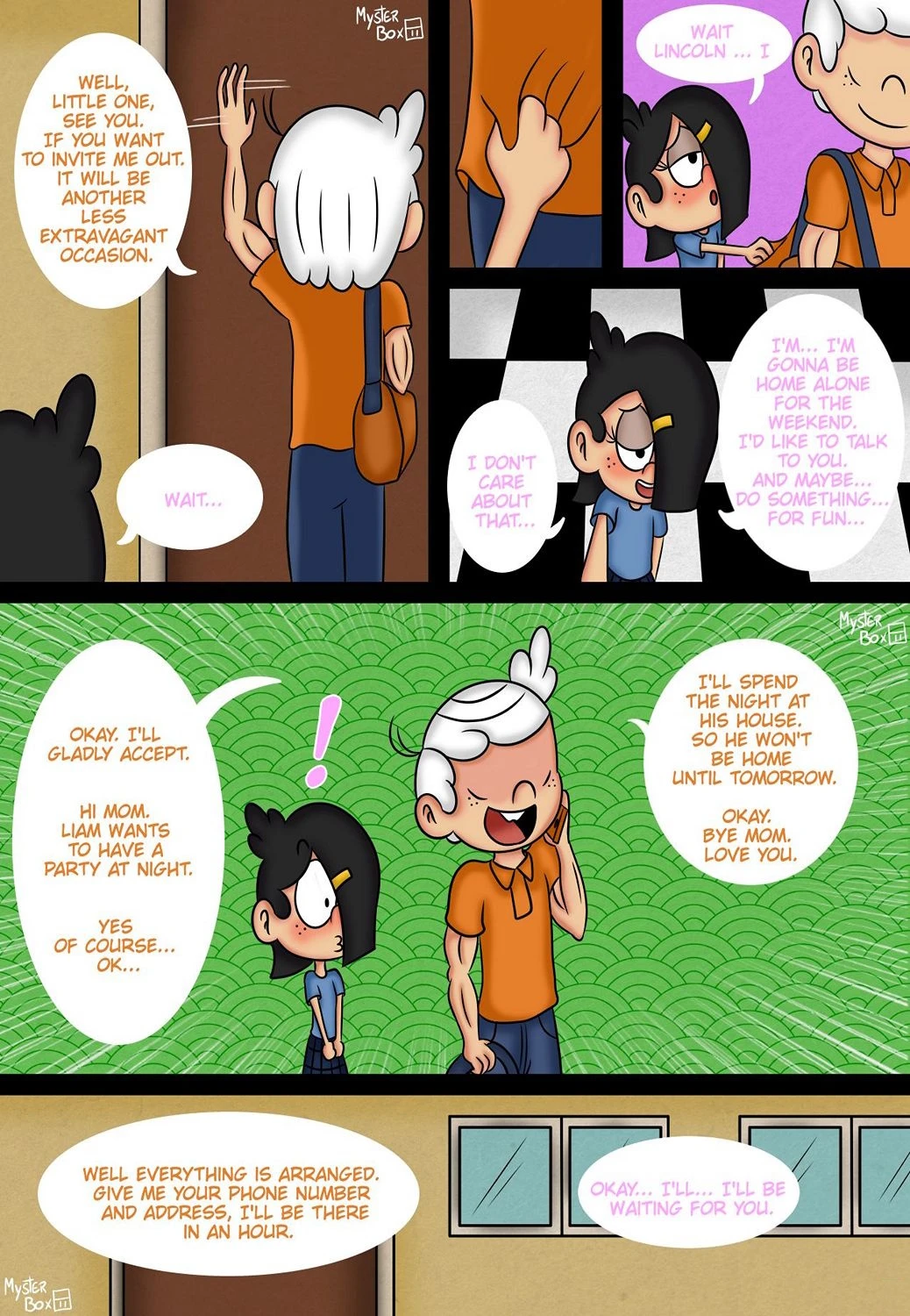 I captured a pervert girl porn comic picture 9