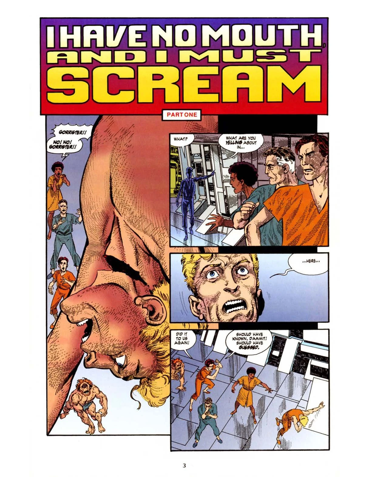 I Have No Mouth And I Must Scream porn comic picture 1