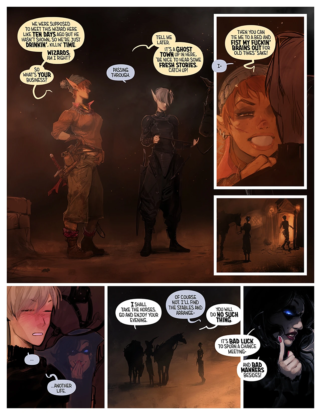 I Roved Out in Search of Truth and Love 1, 2, 3 porn comic picture 1001