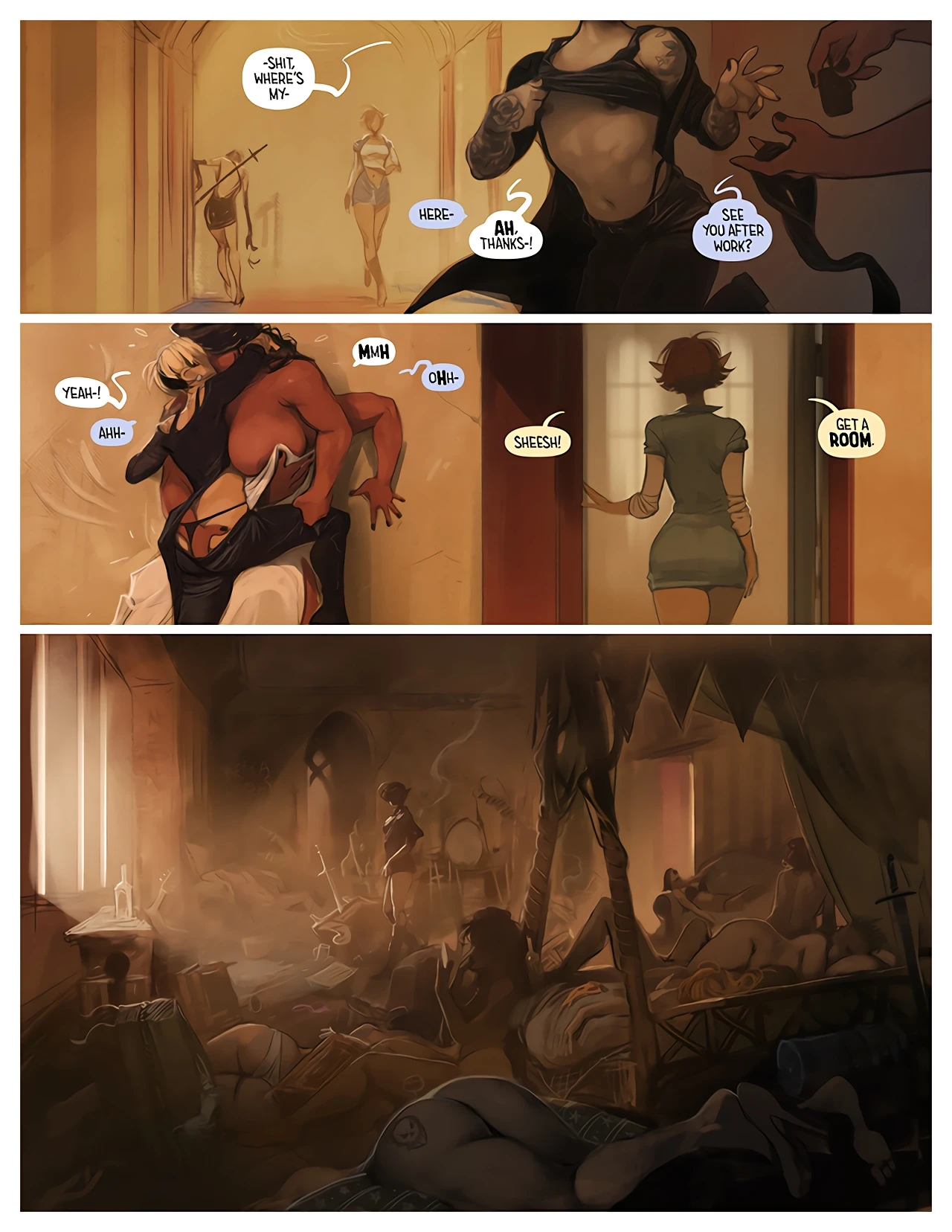 I Roved Out in Search of Truth and Love 1, 2, 3 porn comic picture 1031