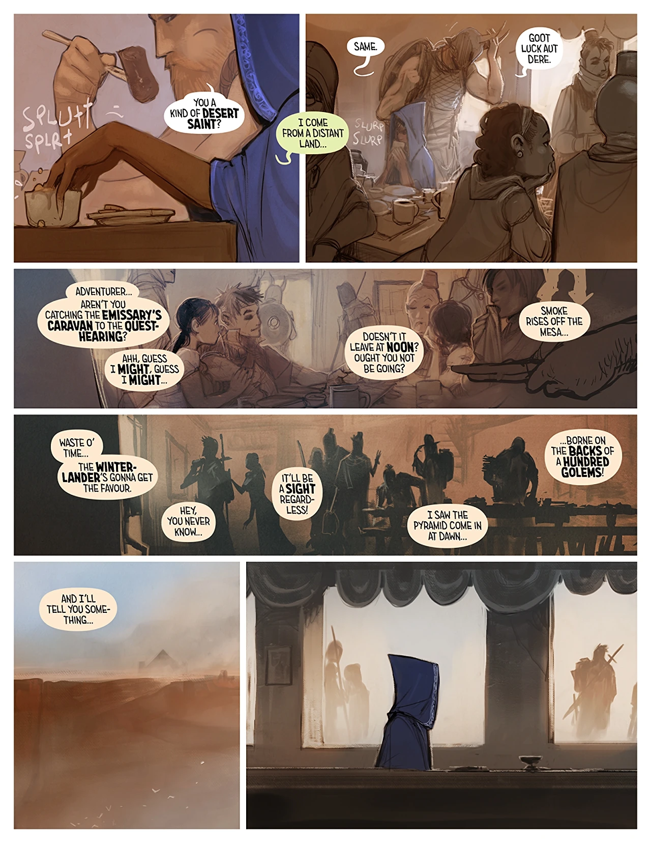 I Roved Out in Search of Truth and Love 1, 2, 3 porn comic picture 1049