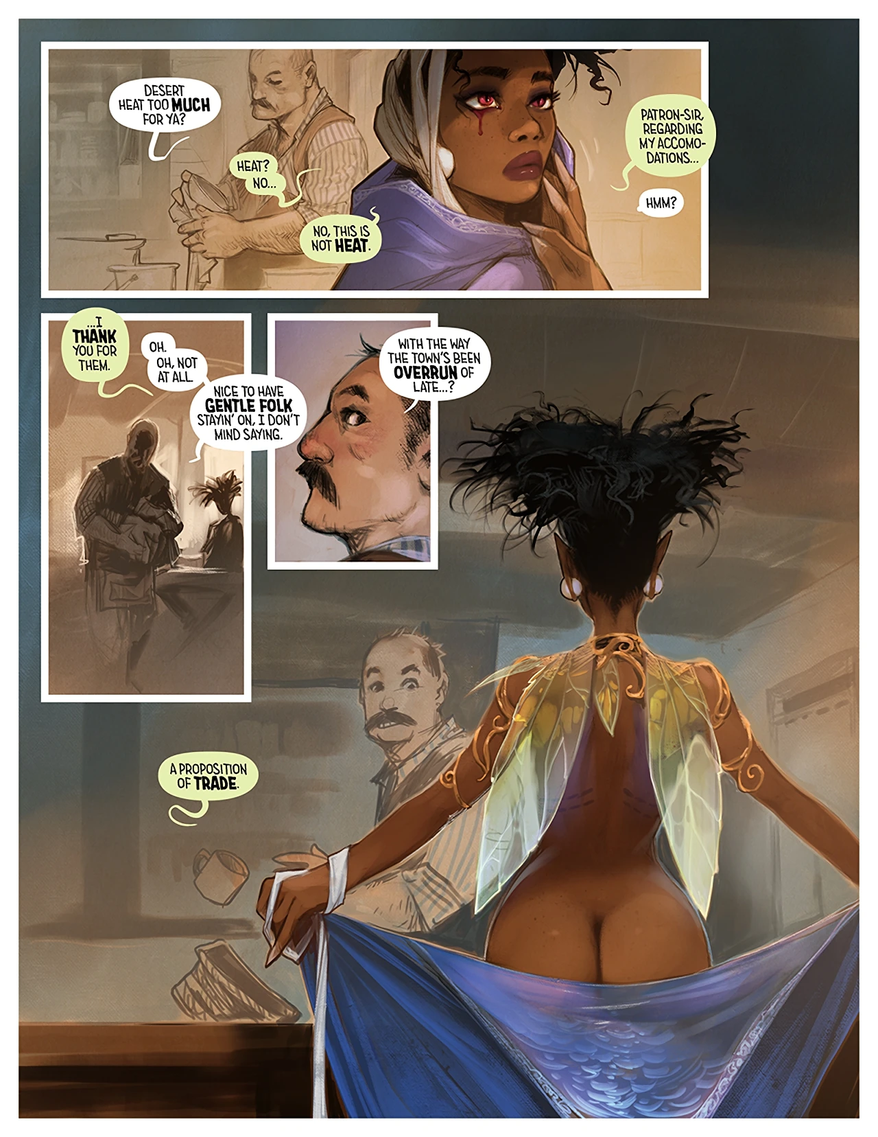 I Roved Out in Search of Truth and Love 1, 2, 3 porn comic picture 1050