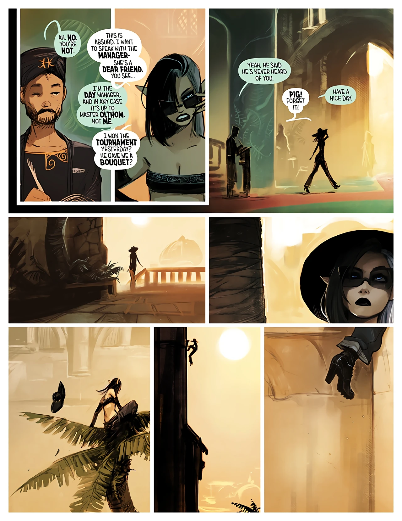 I Roved Out in Search of Truth and Love 1, 2, 3 porn comic picture 1063