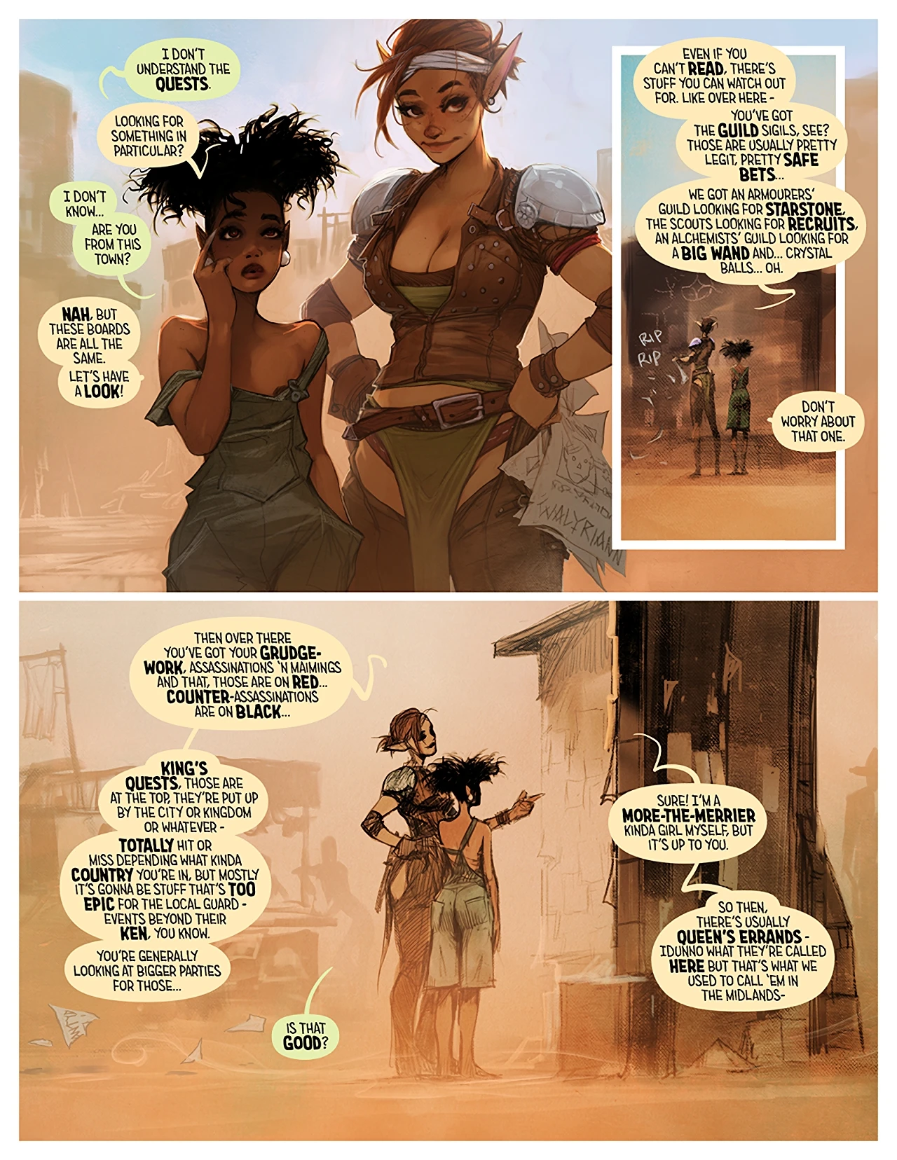 I Roved Out in Search of Truth and Love 1, 2, 3 porn comic picture 1071