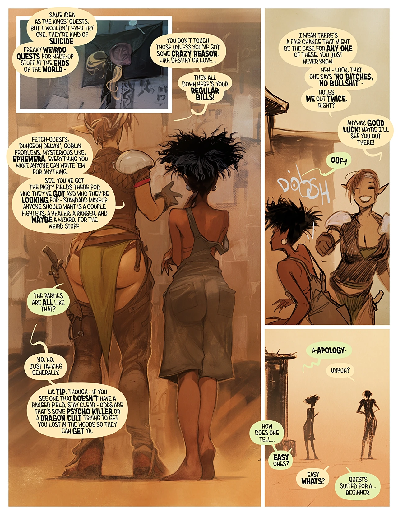 I Roved Out in Search of Truth and Love 1, 2, 3 porn comic picture 1072