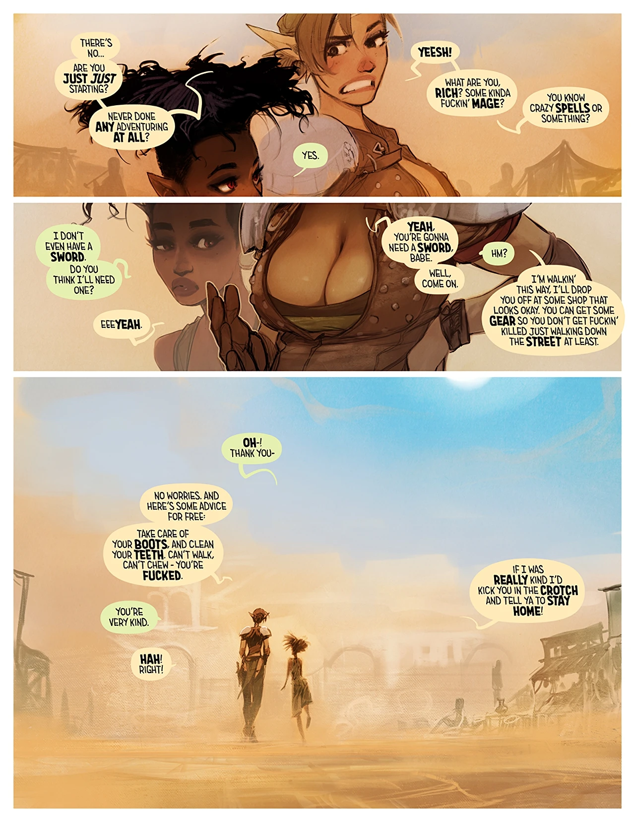 I Roved Out in Search of Truth and Love 1, 2, 3 porn comic picture 1073
