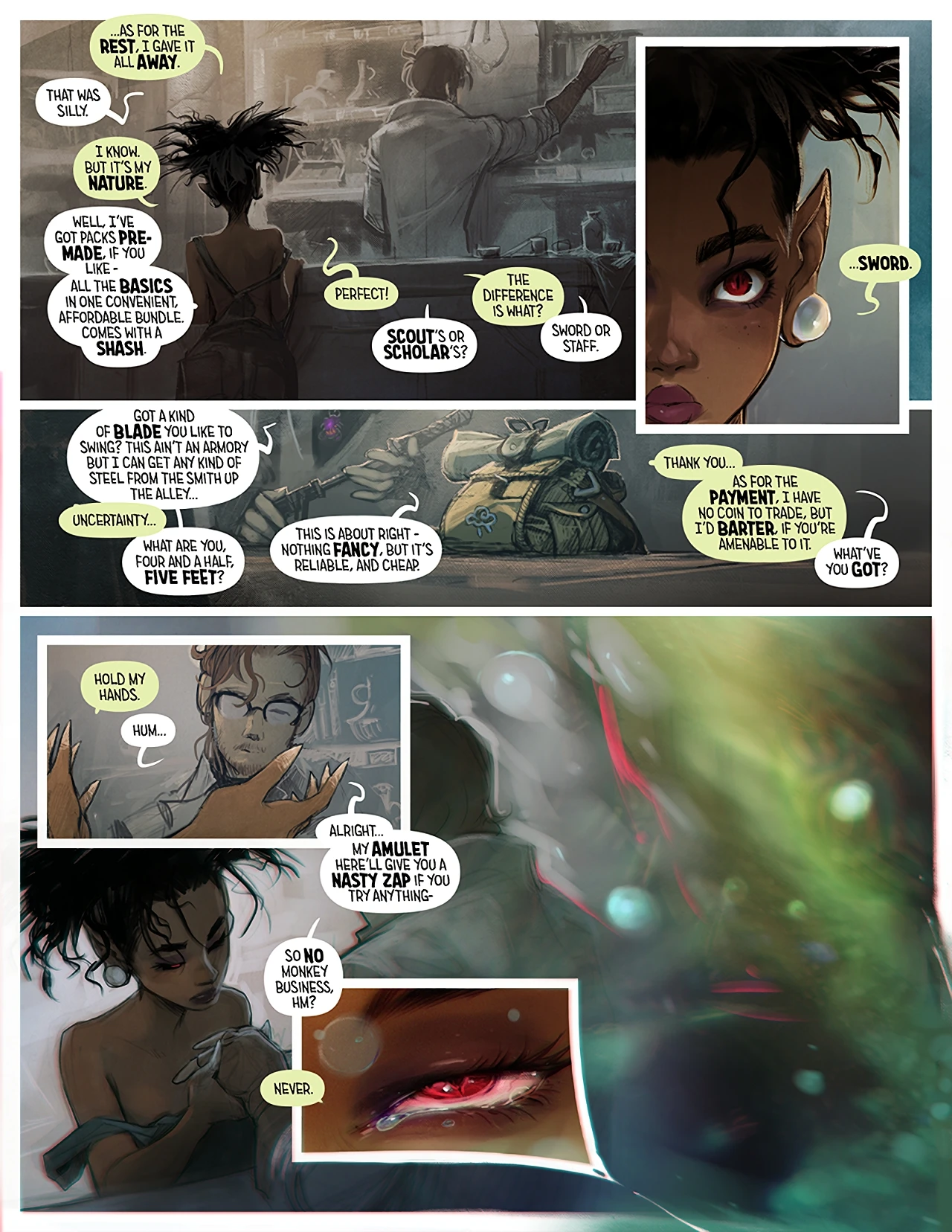 I Roved Out in Search of Truth and Love 1, 2, 3 porn comic picture 1078