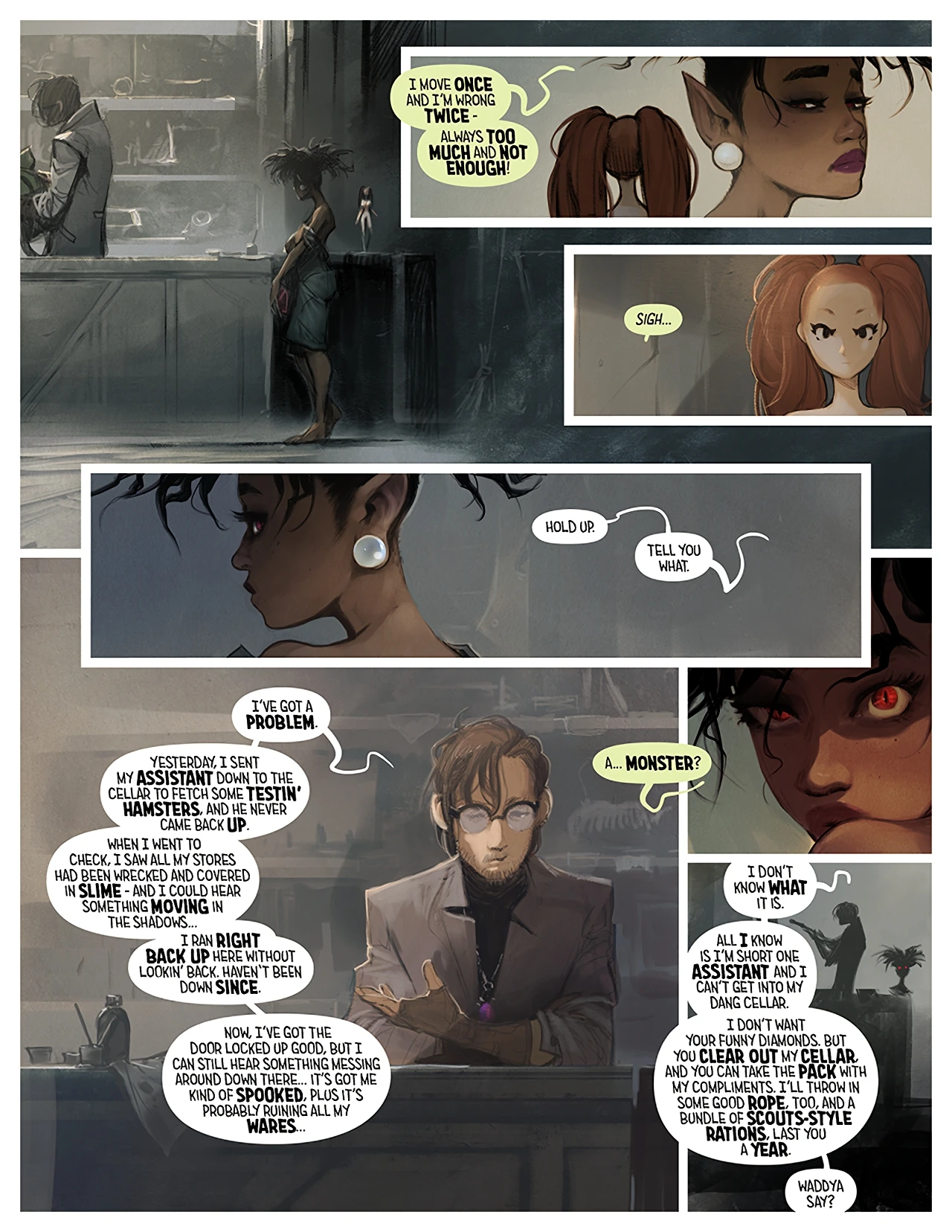 I Roved Out in Search of Truth and Love 1, 2, 3 porn comic picture 1081